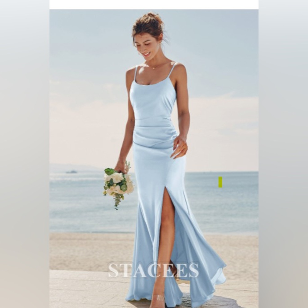 NWT sky blue bridesmaid dress
